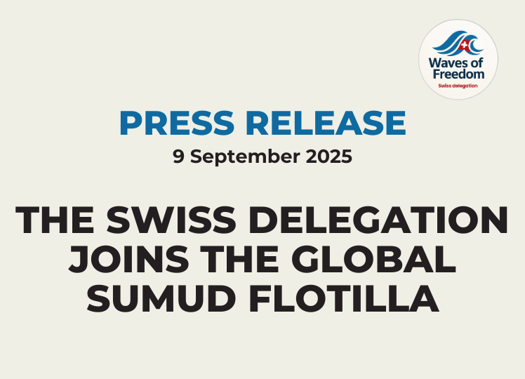 Press release: Swiss delegation departs