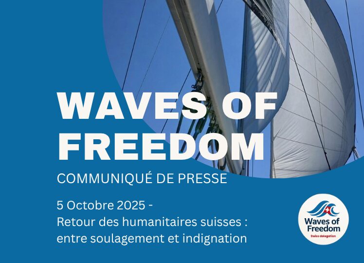 WOFA Communiqué Presse retour humanitaires Octobre 2025